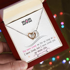 Heartfelt Gift for Mom – Interlocking Hearts Necklace